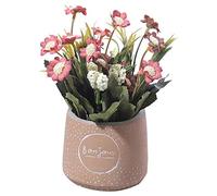 Daisy Simulation Fleur Pot Fleurs artificielles avec vase, arrangements floraux réalistes, table de décoration de mariage, centres de table, centre de table, centre de table, bureau, décoration de