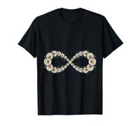 Daisy Spring Panneau de l'infini Motif Marguerites d'été T-Shirt