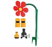 Daisy Sprinkler, Garden Watering Tool, 26.77x12in Funny Flower Design, 360° Rotating Sprinkler, Wide Coverage Irrigation System for Yard Patio Backyard Farm Playtime