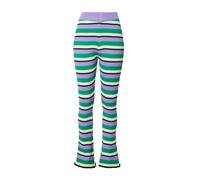 Daisy Street Pantalon émeraude / vert clair / violet clair / noir, Taille 36