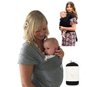 DaisyGro, Écharpe De Portage Parfaite Pour Les Câlins Avec Bébé, 2 tailles, gris ou noi