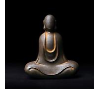 Daisylily Statue de Bouddha sans Visage, Sculpture de Bouddha en Fonte Solide, décoration Zen d'intérieur ou d'extérieur, Bouddha de méditation, décoration d'intérieur pour Salle spirituelle