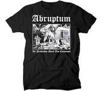 daitou Abruptum De Profundis T Shirt Casual Retro Comfortable Vintage Gift Tees Black L