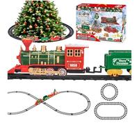 Daity Train Electrique Noel Decoration De avec Lumière Et Son Train Électrique Enfant Trains Autour Sapin De Noël Décoré pour Les Enfants De 3 Ans Et Plus