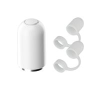DaiUni Capuchon et Support Magnétique de Remplacement,1 iPencil Magnétique Capuchons + 2 Support Magnétique de Remplacement, for iPad Pro Pencil (Blanc)