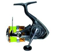 DAIWA 20 Laguna LT, Moulinet de Pêche Spinning, Frein Avant, Spoolée avac J-Braid X4 Jaune