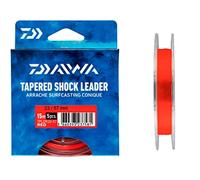 Bas De Ligne Daiwa Arrache Surf Taper Leader - Rouge - Par 5
