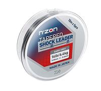 Daiwa Bas de Ligne Arrache Nzon Tapered Shock Leader - 10m - D.0.22/0.30mm - R.12lb-5.4kg - Gris Fonce - NZTSL30