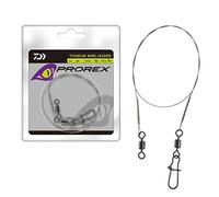 Daiwa Bas de Ligne Prorex Titanium Wire Leader - 20cm - D.0.33mm - R.12kg-25lb - Noir - 17925712