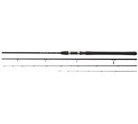 Daiwa Black Widow Feeder, 3,3 Mètres, 0-100 Grammes, 5 Éléments, Canne à Pêche aux Carnassiers, 11789-336