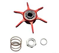 DAIWA Clé de déchargement pour outil de pêche PR100 PD106 avec son et 4 accessoires essentiels pour un entretien facile (rouge droit)