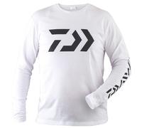 Daiwa D-Vec T-Shirt Manches Longues Blanc 2XL Col Rond