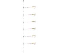 Daiwa Grand Wave bas de ligne sébaste Circle Hook Blanc