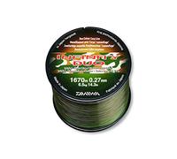 Daiwa Infinity Line Duo Camo, 3000 mètres, Diamètre 0,33 millimètres, Résistance 8,6 kilogrammes / 18,9 lbs, Marron-Vert, Fil de Pêche Monofilament Carpe, 12988-333