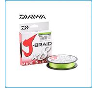 Daiwa Cordon tressé J-Braid X8 0,20 mm 13 kg 300 m Chartreuse