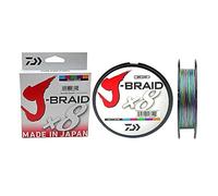 Daiwa J-braid 8 Braided Line 300 M Multicolore 0.200 mm