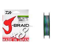 TRESSE DAIWA JBRAID 8B 300M 16mm 9kg MULTICOLOR Alciumpeche