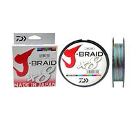 TRESSE DAIWA JBRAID 8B 300M 16mm 9kg MULTICOLOR Alciumpeche