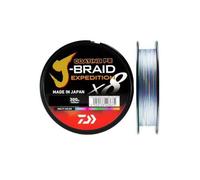 DAIWA J-Braid Expedition X8E, 0,28mm, 26,4kg/58,3lbs, 300m, Multi-Color, Ligne de Pêche Tressée, 12552-128