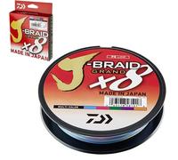 Daiwa J-Braid Grand X8 0,28Mm 26,5Kg 300M Multicolore 8-Fil Tressé