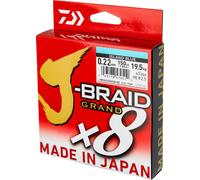 Daiwa Tresse 8 Brins J-Braid Grand X8-135m - PE.0.6 - D.0.06mm - R.5kg - Bleu - 12796006