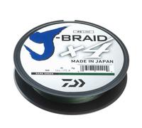 DAIWA J-Braid X4E 0,25mm/14,4kg/270m Vert Foncé Cordon Tressé Pêche