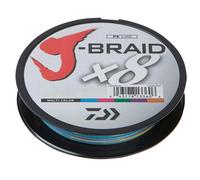 DAIWA J-Braid X8 0,16mm 9kg 300m Multicolore Cordon Tressé Cordon Marine