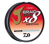 Daiwa JBGD8U6-300IB J-Braid Grand 8X Bobine de Remplissage 374,4 m 2,7 kg Fil de pêche d'essai Bleu île Unisexe, 2,7 kg