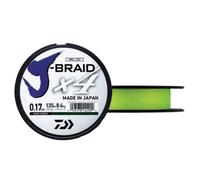 Daiwa Tresse J-Braid X4 Jaune 135 m 0,07-0,25 mm Fabriquée au Japon