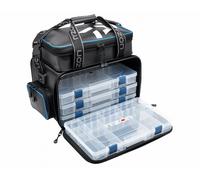 DAIWA N Zon Eva 4 Boîte Feeder Sac L Feedertasche Avec 4 Boîtes pour Accessoires