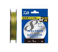 DAIWA PE Line UVF Soltiga Dura Sensor X8+Si2 N°2, 300 m, Multicolore