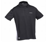 Daiwa Polo Shirt Noir / Blanc Taille XL Pêche Extérieur Loisirs