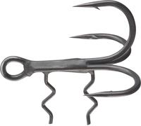 DAIWA Prorex Assist Treble Hook SaqSas, hameçon triple, gris, 15415-006