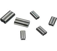 DAIWA Prorex Double Crimps, douilles de serrage, gris acier, double, 15408-300
