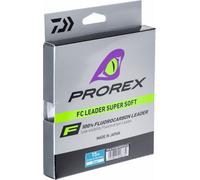 DAIWA Prorex 12995-070 Fil de pêche super souple en fluorocarbone transparent 15 m 0 7 mm 24,6 kg