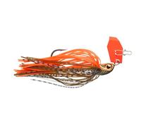 DAIWA Prorex Micro Bladed Jig, 8,0g, Taille Hameçon 1/0, Leurre Vibrant, Chatterbait, Leurre de Pêche, Muddy Orange, 15151-408