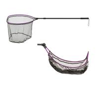 DAIWA Prorex Pliante - Bootskescher 2,30m / 70 x 60cm Raubfischkescher Gommé