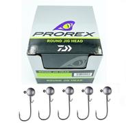 Daiwa Prorex PX RD Tête Plombée Jig 15g #1/0 25 Pièces Pack XXL Noir