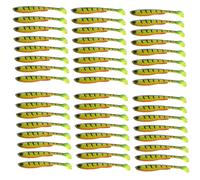 Daiwa Prorex PX Slim Shady 13,5 cm Lot de 48 Leurres Gummifische