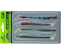 Daiwa Prorex Real Slim Shady Live Color Set 13.5cm 4pcs. Gummifisch
