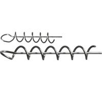 DAIWA Prorex Screw-In Screw, spirale à tête vissée, 5cm, gris, 15411-005