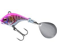 DAIWA Prorex ZN Spin Jig, Jig-Spinnerbait, rose iwashi/argent, schnell sinkend, 15448-621