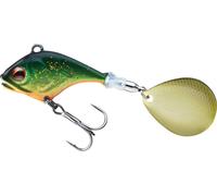 DAIWA Prorex ZN Spin Jig, Jig-Spinnerbait, vert doré gardon/or, bien coulé, 15448-421