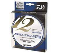 DAIWA Saltiga 12 Braid ExSi, 600 Meter, 0.18mm, 16.2kg/36lbs, Multicolor, 12696-618