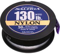 DAIWA SALTIGA NYLON LEADER, 50m, 0,98mm, 59kg / 130,07lbs, transparent, bas de ligne, 12957-598