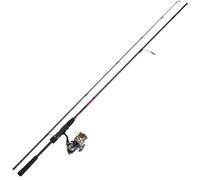 Daiwa Set Canne+Moulinet Ninja Tsuki + J-Braid 4X Njsp802Hfsecf + Nj18Lt3000Cjbx4-2.44m - 400g - P.14-42g - Enc.126cm - TMV.80cm - PACKNJ07