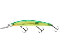 DAIWA Tournament Double Clutch 95SP-G, Twitchbait, 9,5cm, lime chart, schwebend, 16710-403