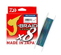 Daiwa Tresse 8 Brins J-Braid Grand X8 - 150 m - PE.2 - D.0,20 mm - R 16 kg - Multicolore - 12795020