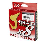 Daiwa Tresse J Braid Grand X8 135 m 0,130 mm Gris