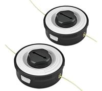 DAJASD 2pcs Tête De Débroussailleuse Avec Bouton En Acier Robuste, Tête De Rechange, Tête De Fil Pour Débroussailleuse, C3-2 Pour Stihl FSA 57, FSE 52, FSA57, FSE52